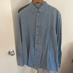 Blue jeans, full sleeve shirt, size large no stain